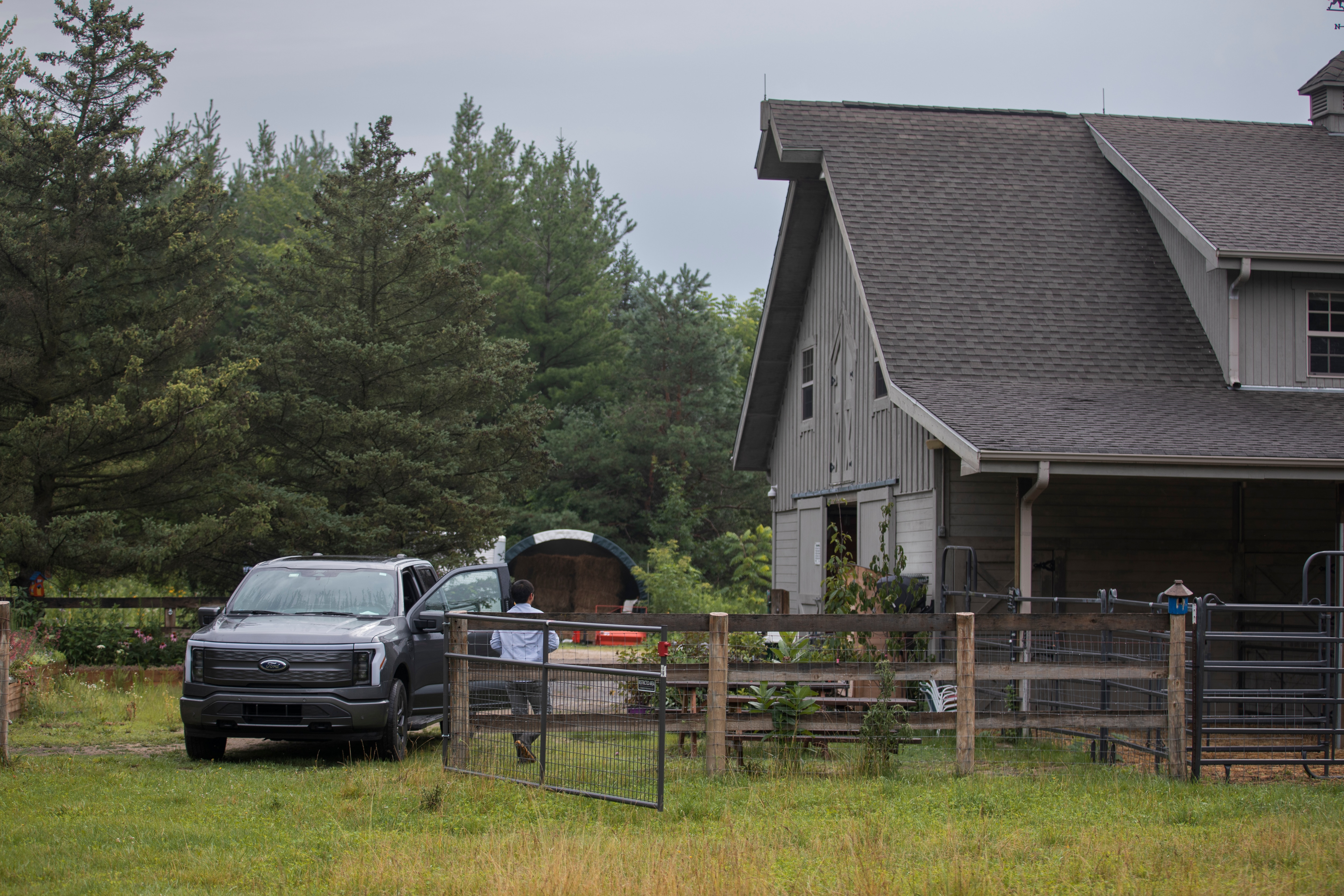 From hauling livestock and powering work to delivering flowers, see how F-150 Lightning is “a total gamechanger” for Chris Yamamoto and his seven-acre farm.